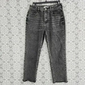 Pacsun Mom Jean Row hem High Rise Cropped Women's Jeans 27